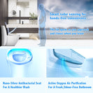 514x380mm Electric Intelligent Toilet Cover Seat with Auto Open/Close Lid and Instant Heating for toilet - NZHomeware