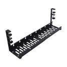 Under Desk Cable Management Organiser Tray Cord Holder Storage Office Home Rack Black - NZHomeware