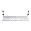 Under Desk Cable Management Organiser Tray Cord Holder Storage Office Home Rack White - NZHomeware