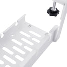 Under Desk Cable Management Organiser Tray Cord Holder Storage Office Home Rack White - NZHomeware
