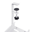 Under Desk Cable Management Organiser Tray Cord Holder Storage Office Home Rack White - NZHomeware