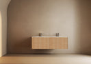 Cavon 1500mm Plywood Light Oak Wall Hung Vanity - NZHomeware