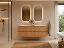 Cavon 1500mm Plywood Light Oak Wall Hung Vanity - NZHomeware