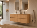 Cavon 1500mm Plywood Light Oak Wall Hung Vanity - NZHomeware