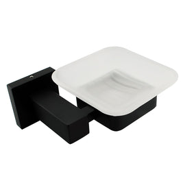 Wall Mounted Ottimo Nero Black Soap Dishes Holder - NZHomeware