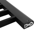 Wall Mounted Towel Shelf And Rail Combination Chrome For Hotel Bathroom Storage - NZHomeware