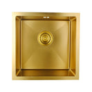 Yellow Gold Stainless Steel Kitchen Sink 440x440mm, Top/Undermount, Corrosion Resistant - NZHomeware