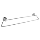 Zevi 600mm Self Adhesive Chrome Double Towel Rail Stainless Steel 304 Wall Mounted Drill Free - NZHomeware