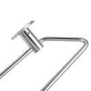 Zevi 600mm Self Adhesive Chrome Double Towel Rail Stainless Steel 304 Wall Mounted Drill Free - NZHomeware