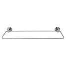 Zevi 600mm Self Adhesive Chrome Double Towel Rail Stainless Steel 304 Wall Mounted Drill Free - NZHomeware