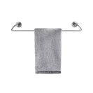 Zevi 600mm Self Adhesive Chrome Single Towel Rail Stainless Steel 304 Wall Mounted Drill Free - NZHomeware
