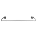 Zevi 600mm Self Adhesive Chrome Single Towel Rail Stainless Steel 304 Wall Mounted Drill Free - NZHomeware