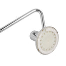 Zevi 600mm Self Adhesive Chrome Single Towel Rail Stainless Steel 304 Wall Mounted Drill Free - NZHomeware