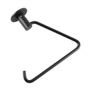 Zevi Self Adhesive Round Black Toilet Paper Roll Holder 304 Stainless Steel Drill Free - NZHomeware