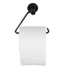 Zevi Self Adhesive Round Black Toilet Paper Roll Holder 304 Stainless Steel Drill Free - NZHomeware