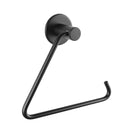 Zevi Self Adhesive Round Black Toilet Paper Roll Holder 304 Stainless Steel Drill Free - NZHomeware