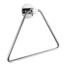 Zevi Self Adhesive Round Chrome Hand Towel Holder 304 Stainless Steel Drill Free - NZHomeware