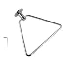 Zevi Self Adhesive Round Chrome Hand Towel Holder 304 Stainless Steel Drill Free - NZHomeware