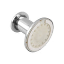 Zevi Self Adhesive Round Chrome Robe Hook 304 Stainless Steel Wall Mounted Drill Free - NZHomeware