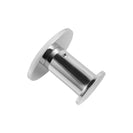 Zevi Self Adhesive Round Chrome Robe Hook 304 Stainless Steel Wall Mounted Drill Free - NZHomeware