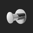 Zevi Self Adhesive Round Chrome Robe Hook 304 Stainless Steel Wall Mounted Drill Free - NZHomeware