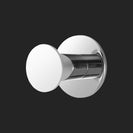 Zevi Self Adhesive Round Chrome Robe Hook 304 Stainless Steel Wall Mounted Drill Free - NZHomeware