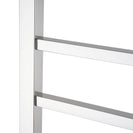 800Hx400Wx120D mm Square Chrome Electric Heated Towel Rail 7 Bars - NZHomeware