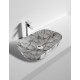 485*395*145mm Modern Rectangle Above Counter Ceramic Wash Basin