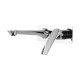 Chrome Wall Mounted Bathtub/Basin Wall Mixer With Spout Tap