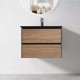 600mm Plywood Wall Hung Vanity With Polymarble Basin