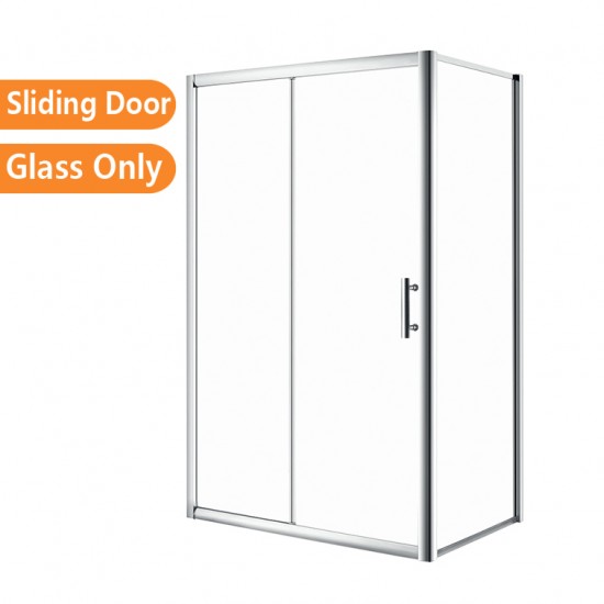 1200*800*1900mm Sliding Shower Glass Door and Return Only
